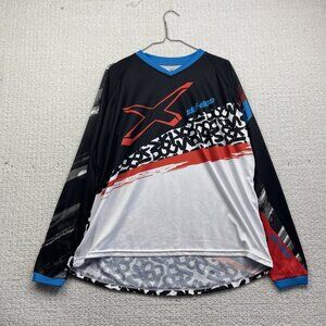 Ski Doo Team X Racing Shirt BRP Jersey Long Sleeve Shirt Mens 2XL Graffiti AOP